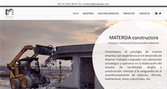 Desktop Screenshot of matergia.com